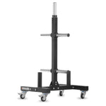 XMark Commercial Bumper Plate Tree on Castors with Dual Bar Holders -  product_vendor - Peak Primal Wellness