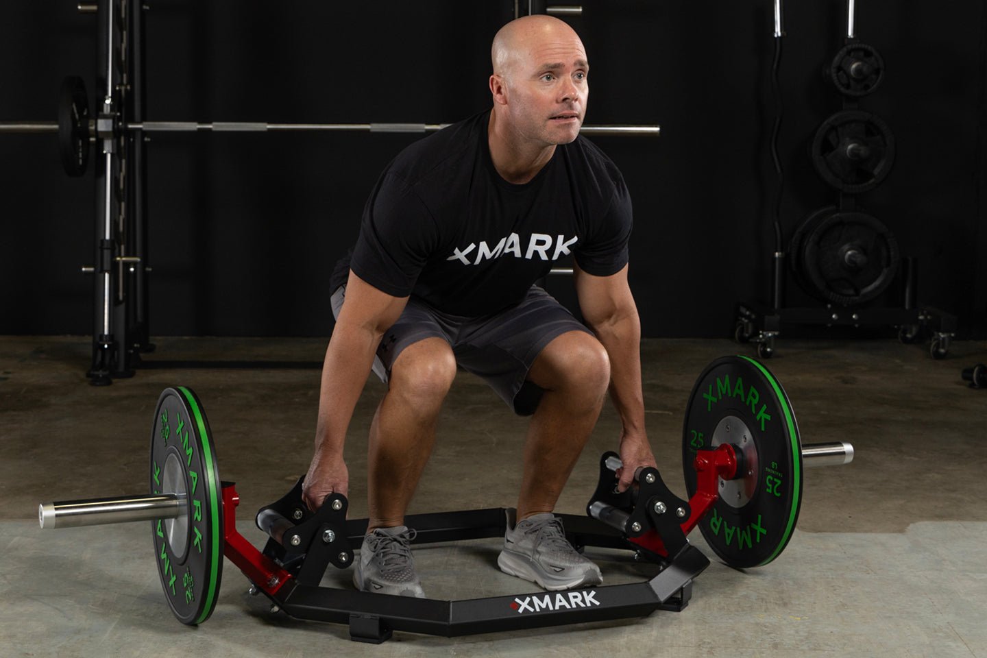 XMark Olympic Hex Trap / Shrug Barbell -  product_vendor - Peak Primal Wellness