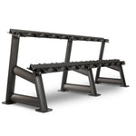 XMark Commercial 2-Tier Dumbbell Rack - 10 Dumbbell Pairs -  product_vendor - Peak Primal Wellness