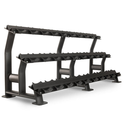 XMark Commercial 3-Tier Dumbbell Racks - 15 Dumbbell Pairs -  product_vendor - Peak Primal Wellness