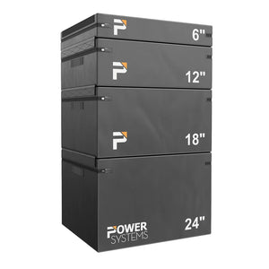 Power Systems Foam Plyometric Box Set of 5