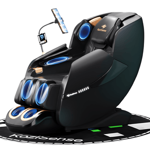 KoziSense KZ-A18 3D SL-track Massage Chair 2026 Upgraded - (All Black) -  product_vendor - Peak Primal Wellness