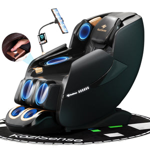 KoziSense KZ - A18 3D SL - track Massage Chair 2026 Upgraded - (All Black) -  product_vendor - Peak Primal Wellness