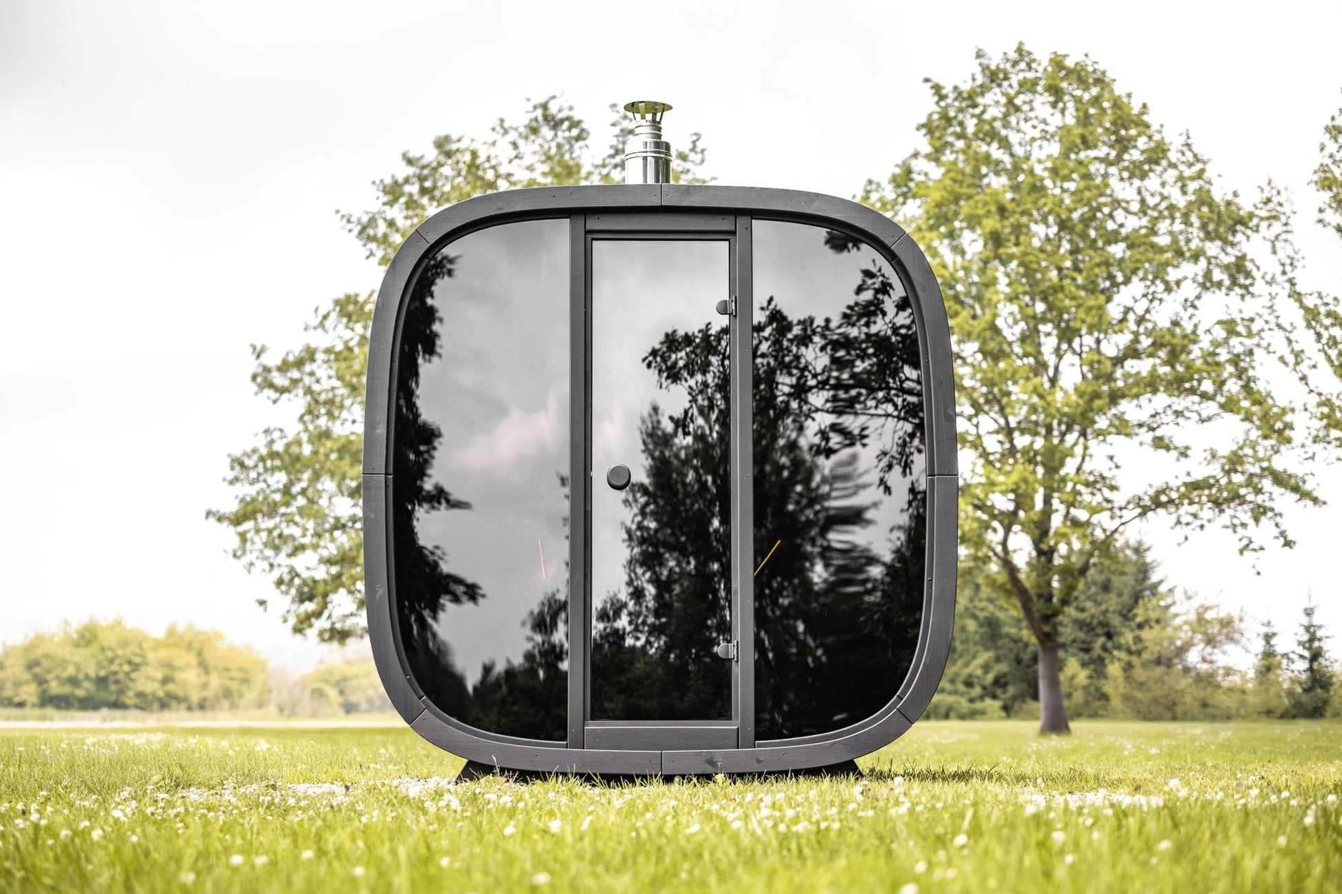 Leil Saunas Black Cube Comfort - 6 Person Outdoor Sauna Kit -  product_vendor - Peak Primal Wellness