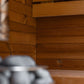 Leil Saunas Black Cube Comfort - 6 Person Outdoor Sauna Kit -  product_vendor - Peak Primal Wellness