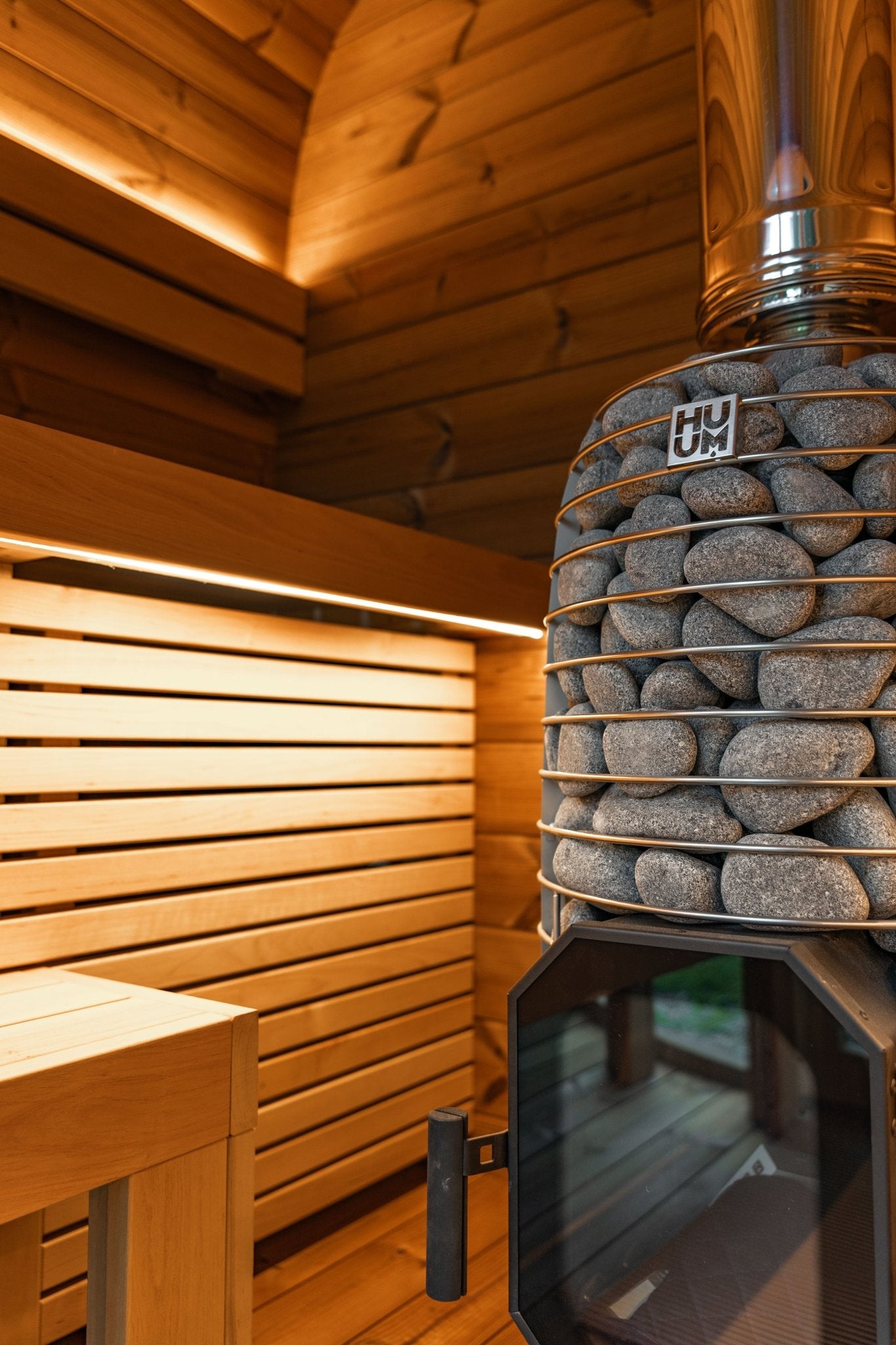 Leil Saunas Black Cube Comfort - 6 Person Outdoor Sauna Kit -  product_vendor - Peak Primal Wellness