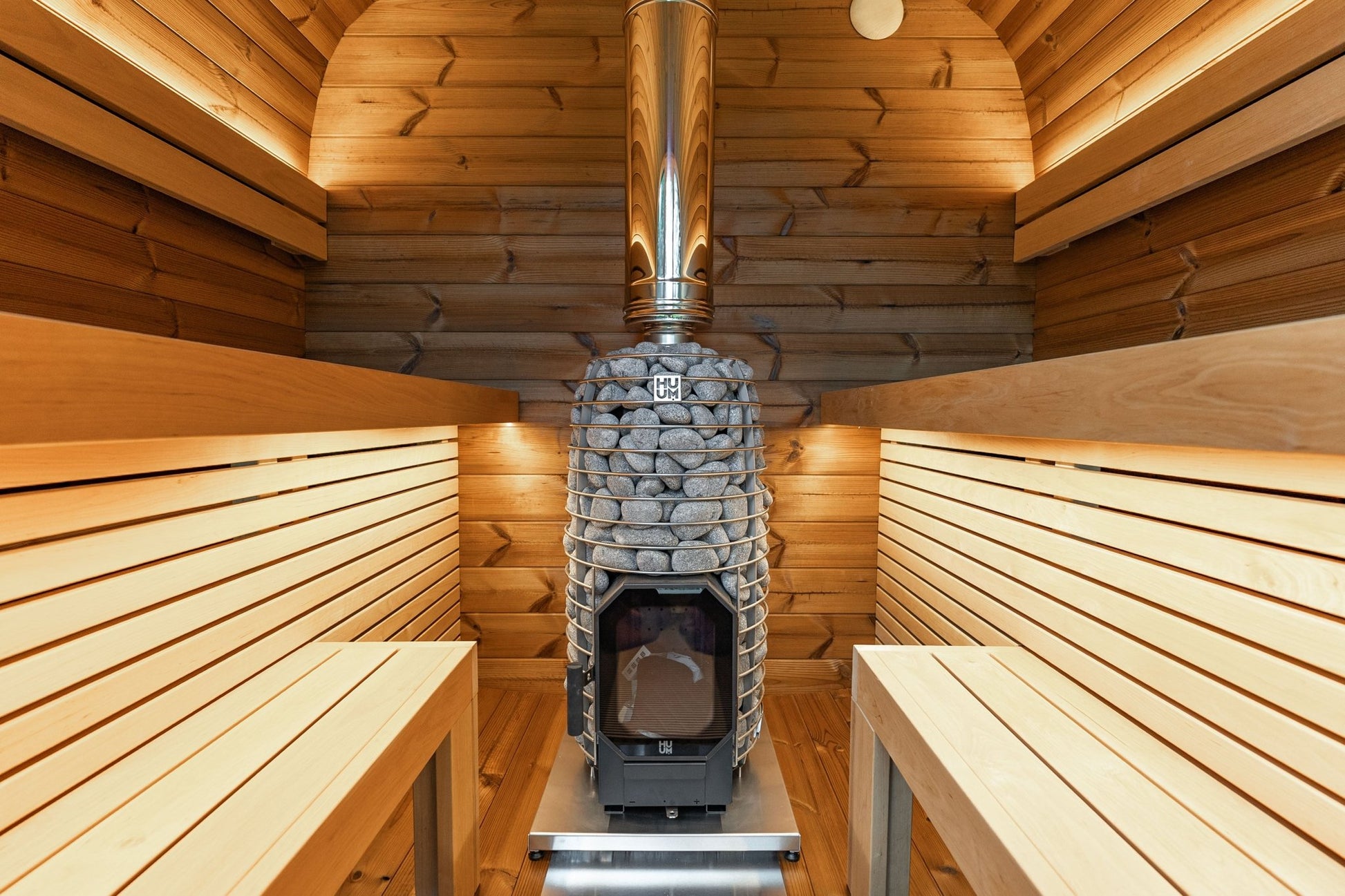 Leil Saunas Black Cube Comfort - 6 Person Outdoor Sauna Kit -  product_vendor - Peak Primal Wellness