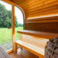 Leil Saunas Black Cube Comfort - 6 Person Outdoor Sauna Kit -  product_vendor - Peak Primal Wellness