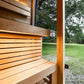 Leil Saunas Black Cube Comfort - 6 Person Outdoor Sauna Kit -  product_vendor - Peak Primal Wellness