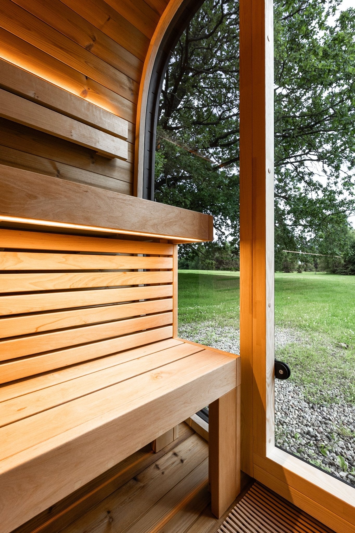 Leil Saunas Black Cube Comfort - 6 Person Outdoor Sauna Kit -  product_vendor - Peak Primal Wellness