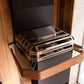 Saunum AIR L 10 Sauna Heater 9.8kW - Patented Air-Mixing, Himalayan Salt, Scandinavian Design