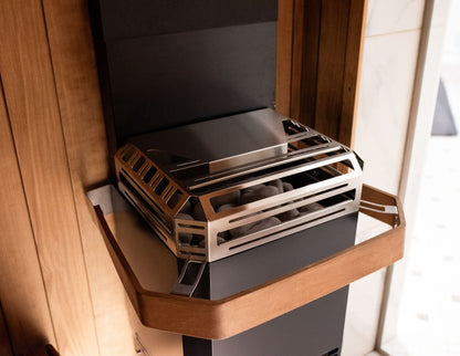 Saunum Air L 13 - 13kW Sauna Heater with Air-Mixing Technology & Himalayan Salt for Optimal Heat
