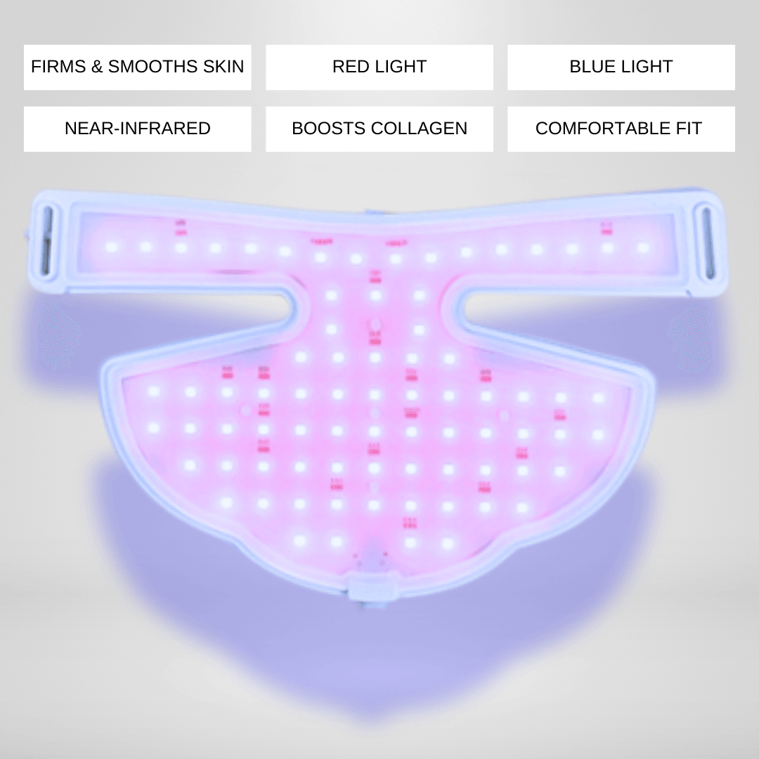 ZAQ Noor 2.0 LED Light Therapy Neck & Chest Mask -  product_vendor - Peak Primal Wellness