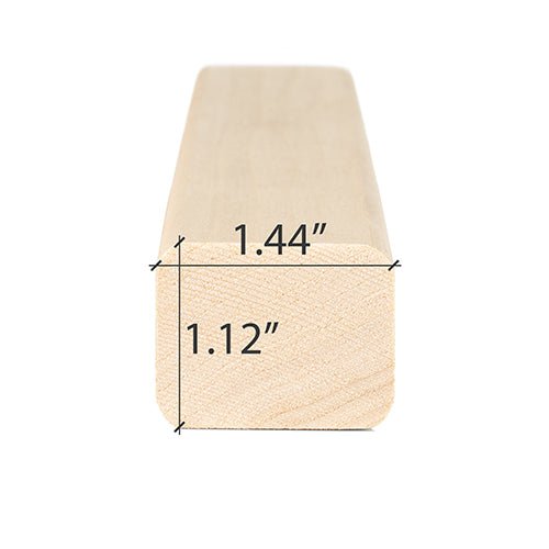 ProSaunas ASPEN 2X2 (28mm x 36mm) S4SEE SHP | Sauna Wood, Smooth 4 Sides, Eased Edges, Trim Moulding, SHP Profile -  product_vendor - Peak Primal Wellness