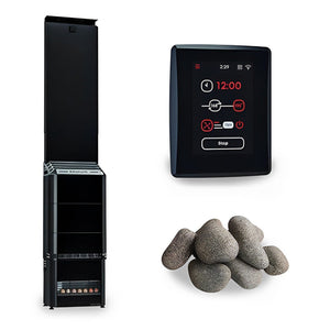Saunum Air 10 CSB WiFi Sauna Heater Package - 9.6kW, Himalayan Salt, 247 - 353 Cu. Ft. -  product_vendor - Peak Primal Wellness