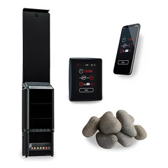 Saunum AIR 5 WiFi Sauna Heater 4.8kW - 106 to 177 Cu. Ft. with Air Mixing & Himalayan Salt