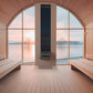 Saunum AirSolo 80 Sauna Heat Equalizing System with Himalayan Salt for Enhanced Comfort