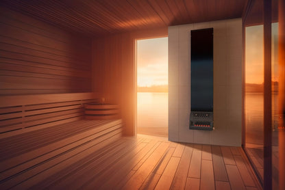 Saunum AirSolo 80 Sauna Heat Equalizing System with Himalayan Salt for Enhanced Comfort