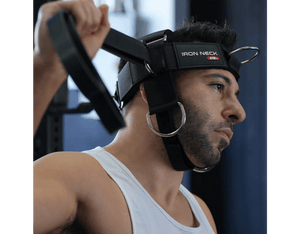 Iron Neck Harness Kit - Heavy Duty Neck Strength Trainer with 35lb Resistance Band -  product_vendor - Peak Primal Wellness