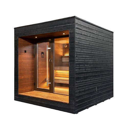 Auroom Arti 5-Person Fully Assembled Outdoor Traditional Sauna Cabin -  product_vendor - Peak Primal Wellness