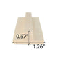 ProSaunas ASPEN 1X2 (17mm x 32mm) T - MOULDING | Sauna Wood, T - Moulding -  product_vendor - Peak Primal Wellness