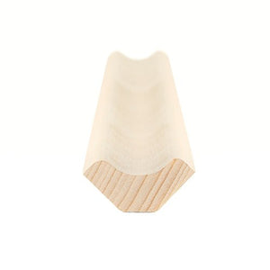 ProSaunas ASPEN 1X2 (14mm x 30mm) INSIDE CORNER TRIM SI | Sauna Wood, Inside Corner Trim, Cove Moulding, SI Profile -  product_vendor - Peak Primal Wellness