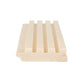 ProSaunas ASPEN GROOVE - S 1X3 (15mm x 60mm) T&G | Sauna Wood, Tongue & Groove, Fluted Slat, Wall Material -  product_vendor - Peak Primal Wellness