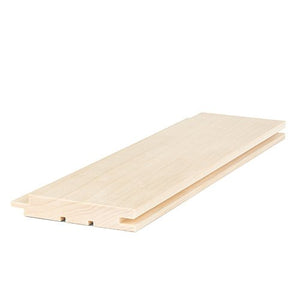 ProSaunas ASPEN 1X4 (15mm x 90mm) T&G STS4 | Sauna Wood, Tongue & Groove, STS4 Profile, Nickel - Gap, Wall Material -  product_vendor - Peak Primal Wellness