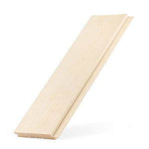 ProSaunas ASPEN 1X5 (15mm x 120mm) T&G STS4 | Sauna Wood, Tongue & Groove, STS4 Profile, Nickel - Gap, Wall Material -  product_vendor - Peak Primal Wellness