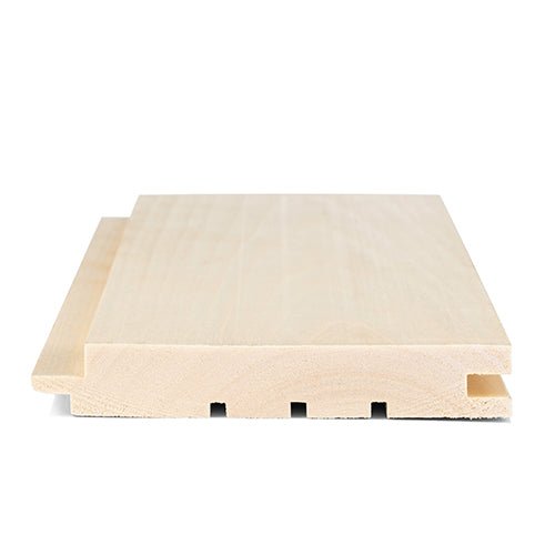 ProSaunas ASPEN 1X5 (15mm x 120mm) T&G STS4 | Sauna Wood, Tongue & Groove, STS4 Profile, Nickel - Gap, Wall Material -  product_vendor - Peak Primal Wellness