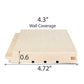ProSaunas ASPEN 1X5 (15mm x 120mm) T&G STS4 | Sauna Wood, Tongue & Groove, STS4 Profile, Nickel - Gap, Wall Material -  product_vendor - Peak Primal Wellness