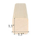 ProSaunas ASPEN 2X2 (28mm x 28mm) S4SEE SHP | Sauna Wood, Smooth 4 Sides, Eased Edges, Trim Moulding, SHP Profile -  product_vendor - Peak Primal Wellness