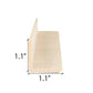 ProSaunas ASPEN 2X2 (28mm x 28mm) OUTSIDE CORNER TRIM VA | Sauna Wood, Outside Corner Trim, Angle Moulding, VA Profile -  product_vendor - Peak Primal Wellness