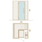 Auroom Baia 2-Person Traditional Sauna Kit w/ Aspen Wood -  product_vendor - Peak Primal Wellness