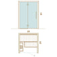 Auroom Cala Glass 4-Person Traditional Sauna Kit w/ Aspen Wood -  product_vendor - Peak Primal Wellness