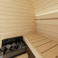 Auroom Cala Glass Mini 1-Person Traditional Sauna Kit w/ Aspen Wood -  product_vendor - Peak Primal Wellness