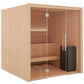 Auroom Libera Glass 6-Person Traditional Sauna Kit -  product_vendor - Peak Primal Wellness
