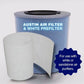 Austin Air Allergy Machine Filter - 4-Stage HEPA & Carbon Filtration for Asthma & Allergies