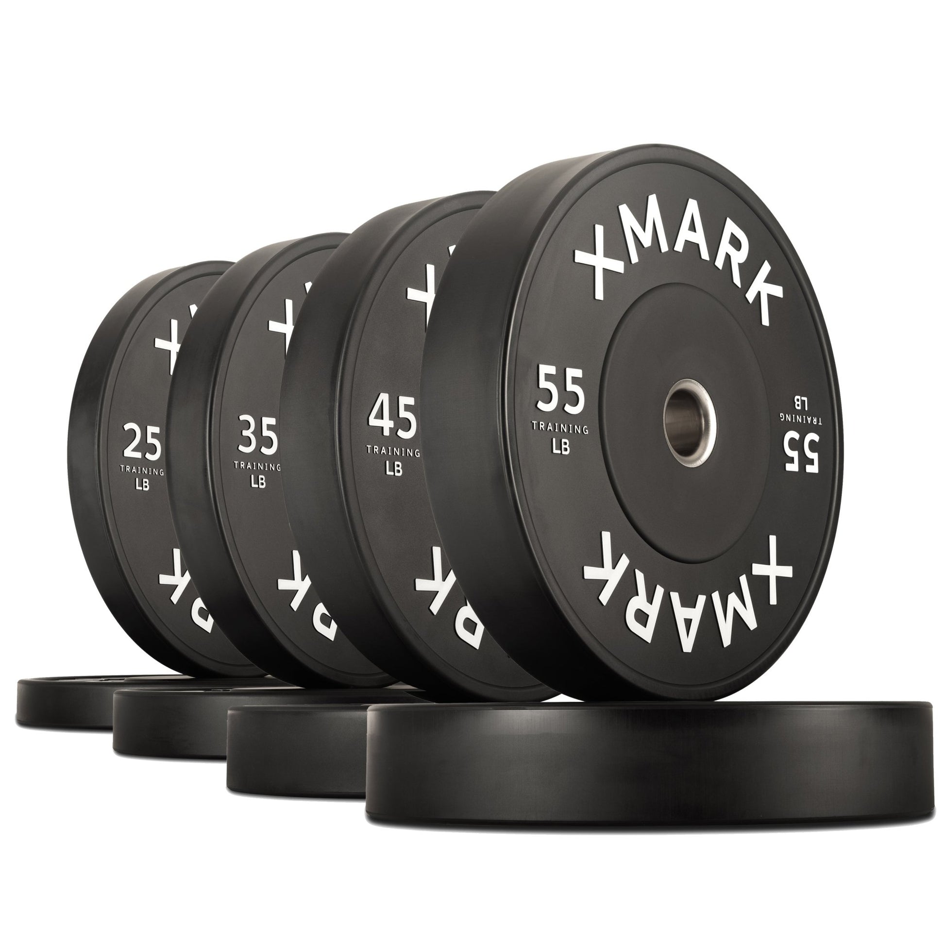 XMark Commercial Black Bumper Plates (LB) -  product_vendor - Peak Primal Wellness