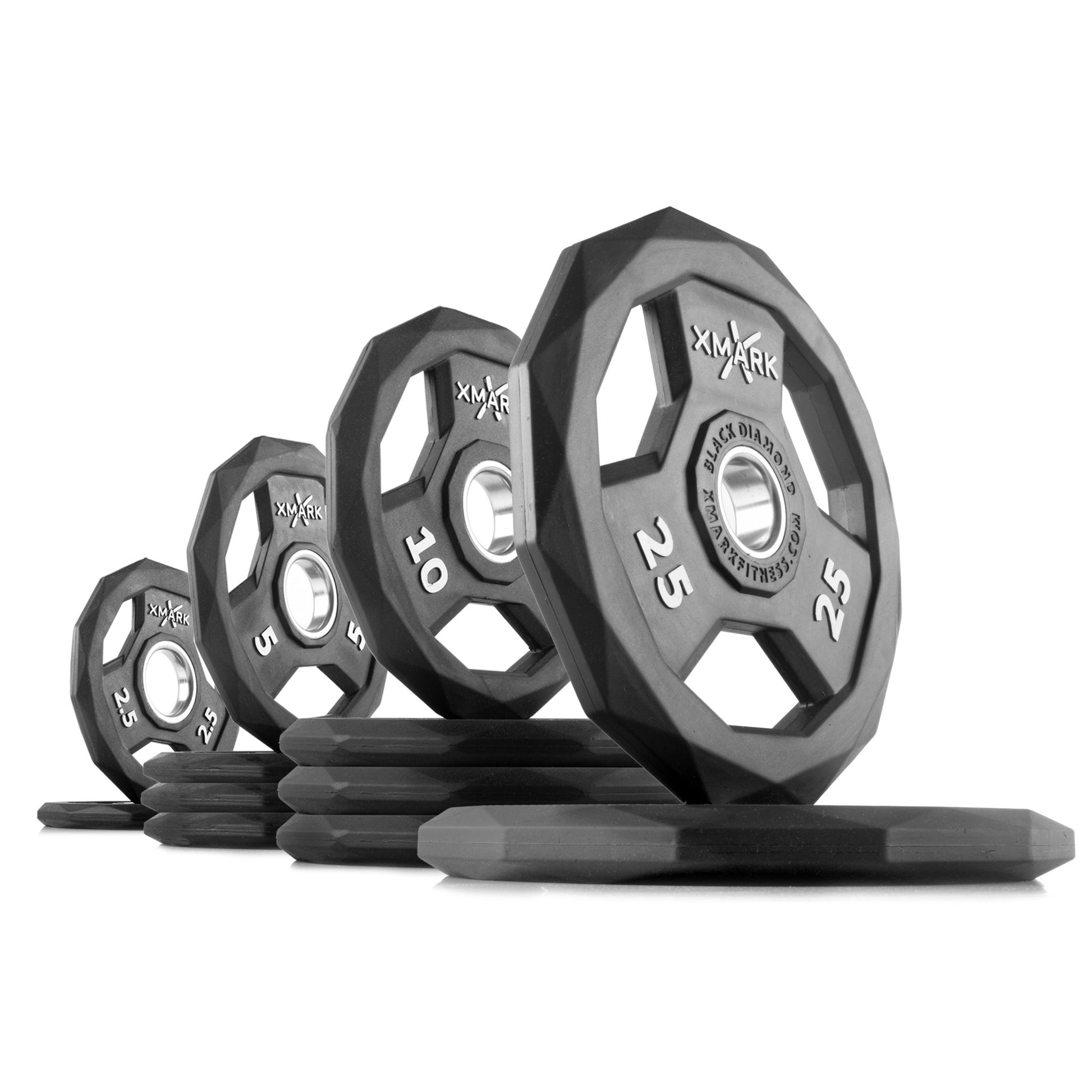 XMark Black Diamond® Olympic Weight Plates -  product_vendor - Peak Primal Wellness