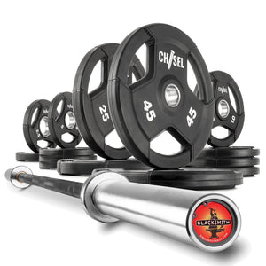 XMark Chisel Olympic Weight Plates & Bar Set Builder -  product_vendor - Peak Primal Wellness