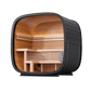 Leil Saunas Black Cube Classic - 4 Person Outdoor Sauna Kit -  product_vendor - Peak Primal Wellness
