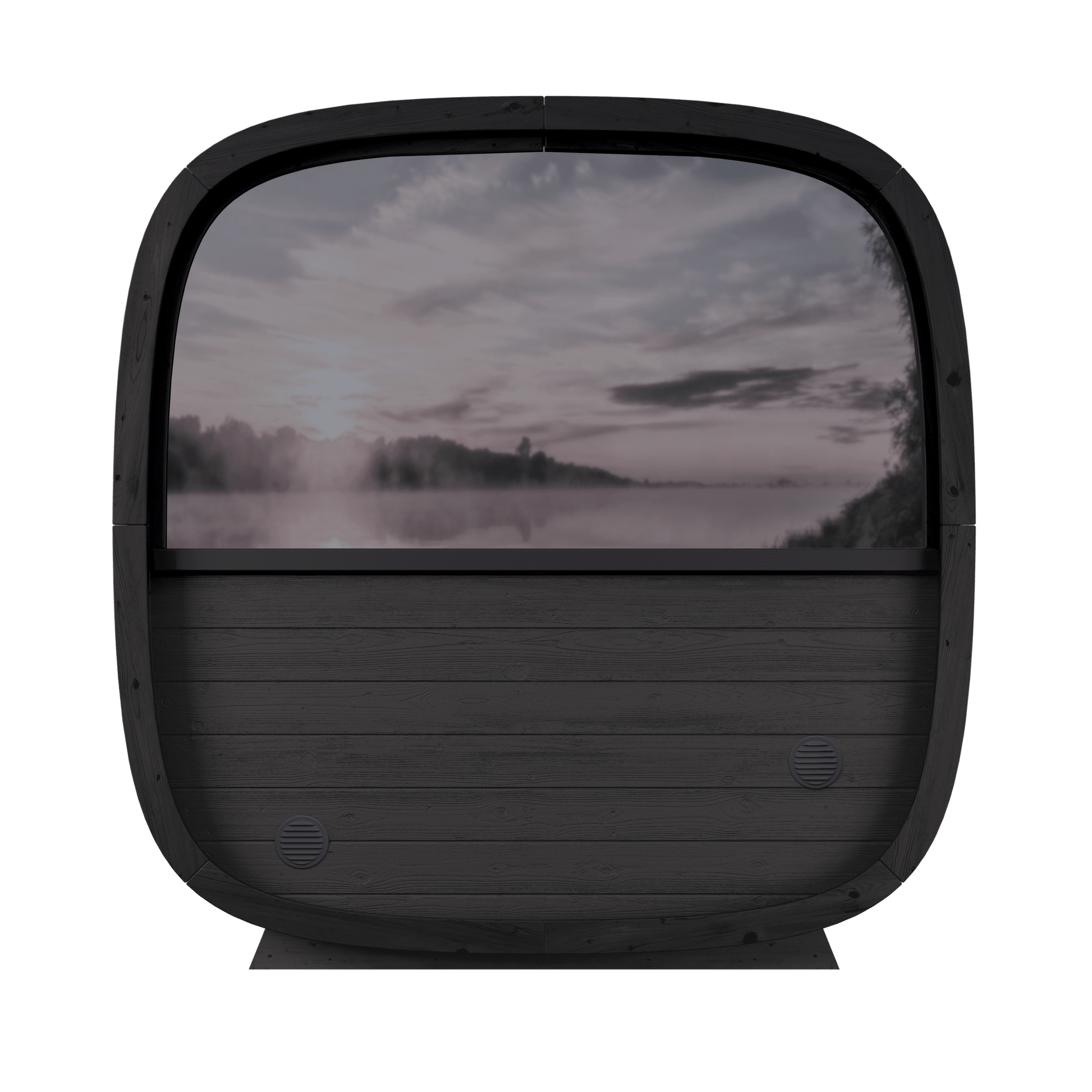 Leil Saunas Black Cube Classic - 4 Person Outdoor Sauna Kit -  product_vendor - Peak Primal Wellness