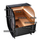 Leil Saunas Black Cube Classic - 4 Person Outdoor Sauna Kit -  product_vendor - Peak Primal Wellness