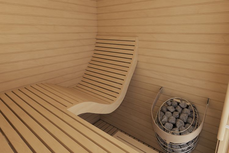 Auroom Baia 2-Person Traditional Sauna Kit w/ Aspen Wood -  product_vendor - Peak Primal Wellness