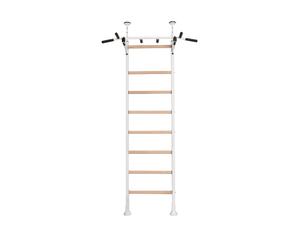 BenchK 521B Wall Bars Swedish Ladder - Premium Beech Wood & Steel Pull - Up Bar Fitness Ladder -  product_vendor - Peak Primal Wellness