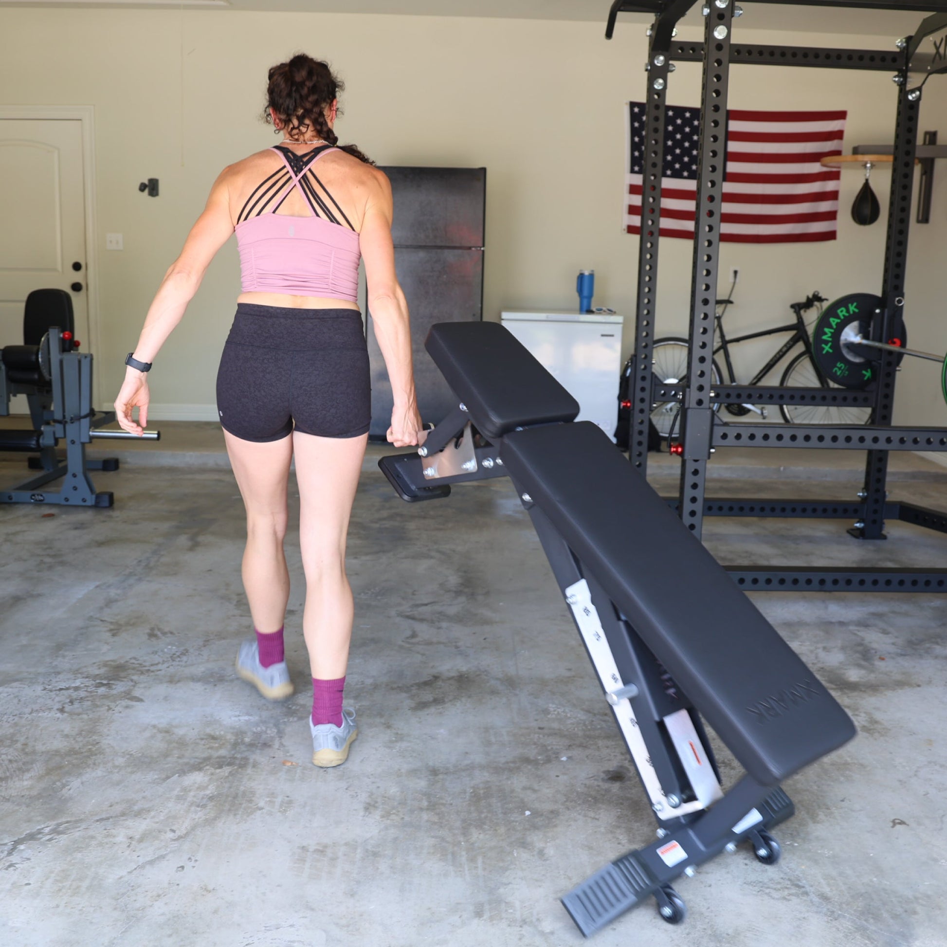 XMark Black Hawk Commercial Adjustable Weight Bench (Pre-assembled) -  product_vendor - Peak Primal Wellness