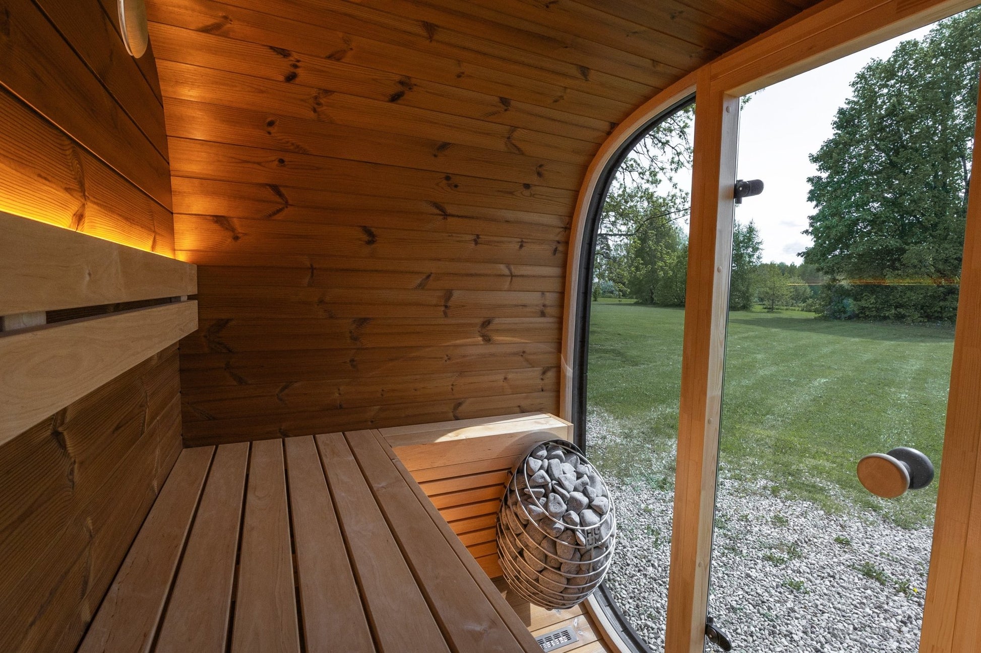 Leil Saunas Black Cube Classic - 4 Person Outdoor Sauna Kit -  product_vendor - Peak Primal Wellness