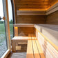 Leil Saunas Black Cube Classic - 4 Person Outdoor Sauna Kit -  product_vendor - Peak Primal Wellness