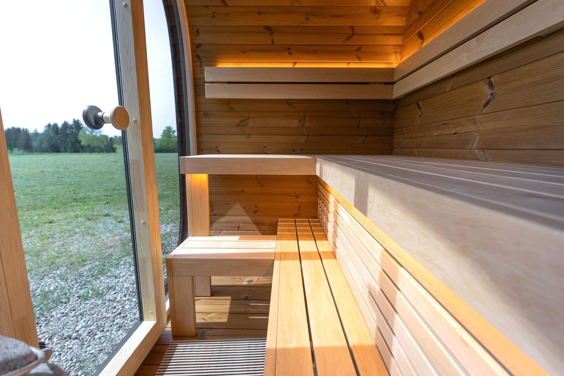 Leil Saunas Black Cube Classic - 4 Person Outdoor Sauna Kit -  product_vendor - Peak Primal Wellness